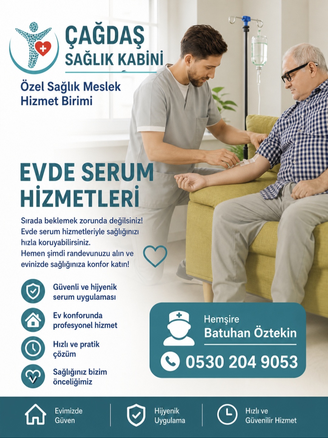 Evde Serum Hizmetleri Gaziantep 